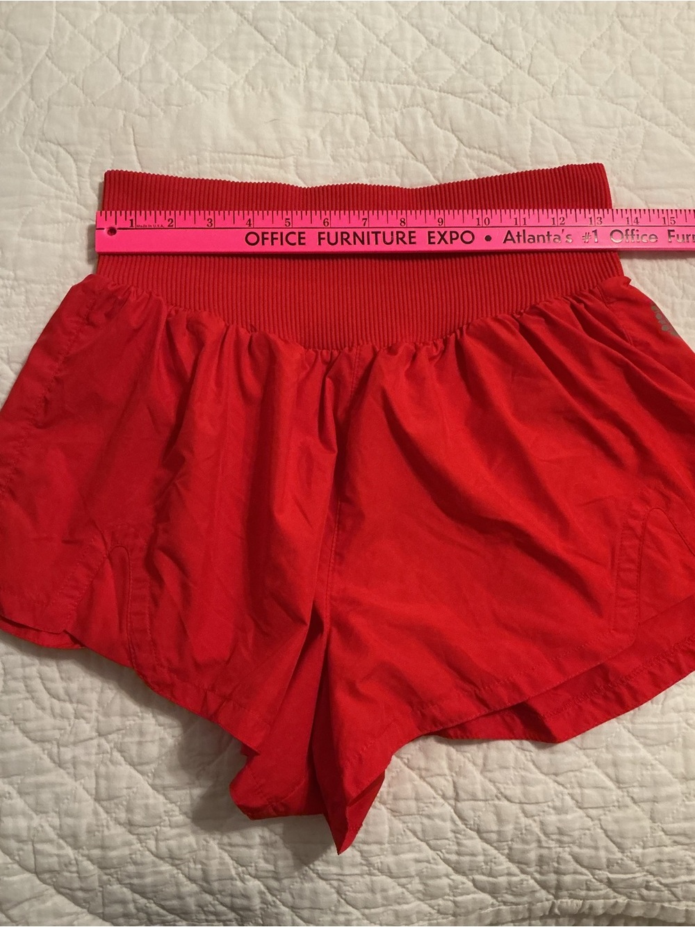 FP Movement Carpe Diem Shorts, Red, Women’s Medium - Picture 11 of 15